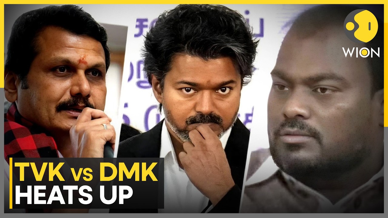 TVK And DMK Lock Horns Over Horse-Trading Allegations | WION News