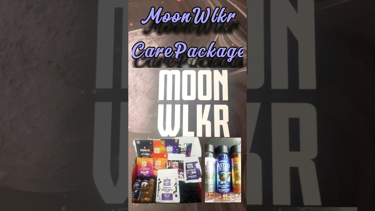 MoonWalkr Care Package!!! Thank You ​⁠#moonwlkr #hempcbd #gummies #prerolls #thca #hhc #fyp #bigbox