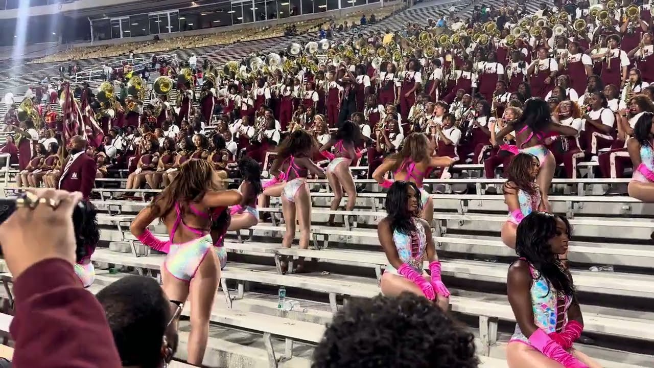 AAMU BAND (MMW) & Dancin Divas 2025- How it Feels ( lil baby & lil durk) 