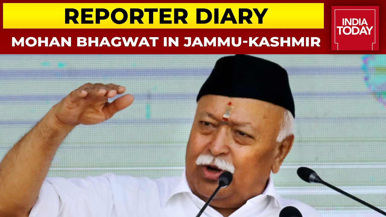 RSS Chief Mohan Bhagwat On Four-Day Jammu-Kashmir Visit : Ravinder Raina EXCLUSIVE | Reporter Diary