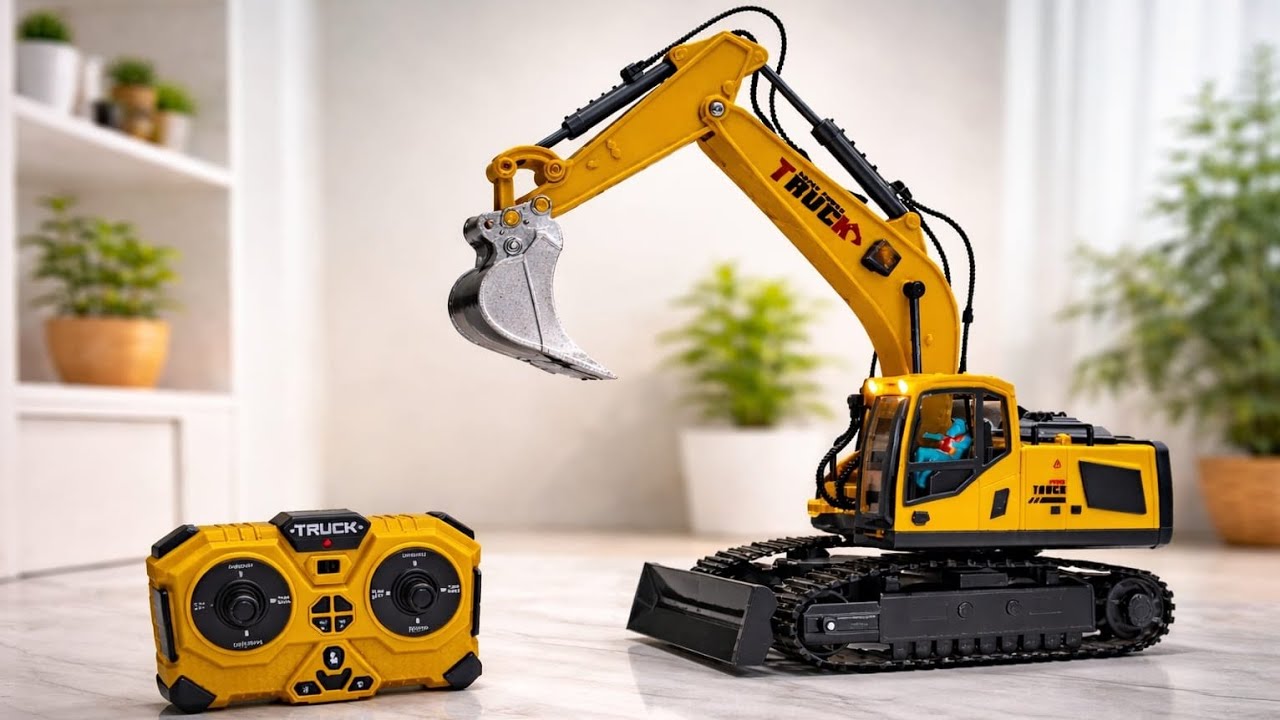 RC Excavator Unboxing and Testing 🔥