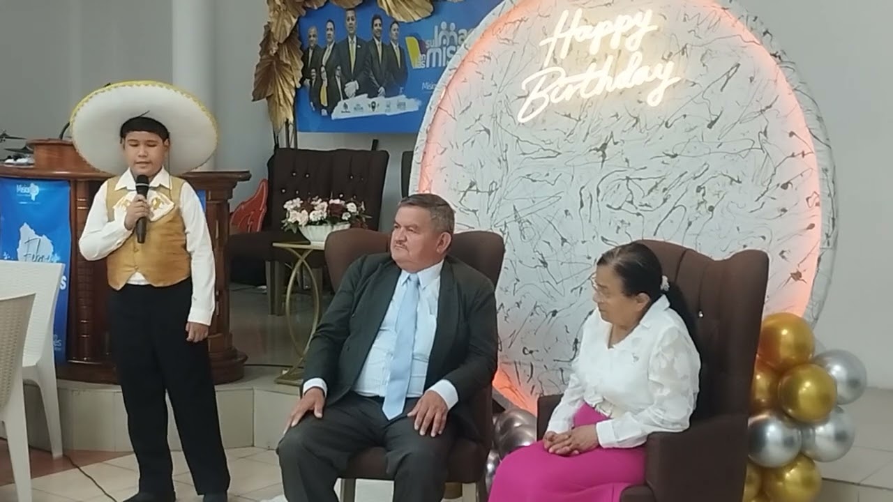 Cumpleaños del Pastor Walter Morán 