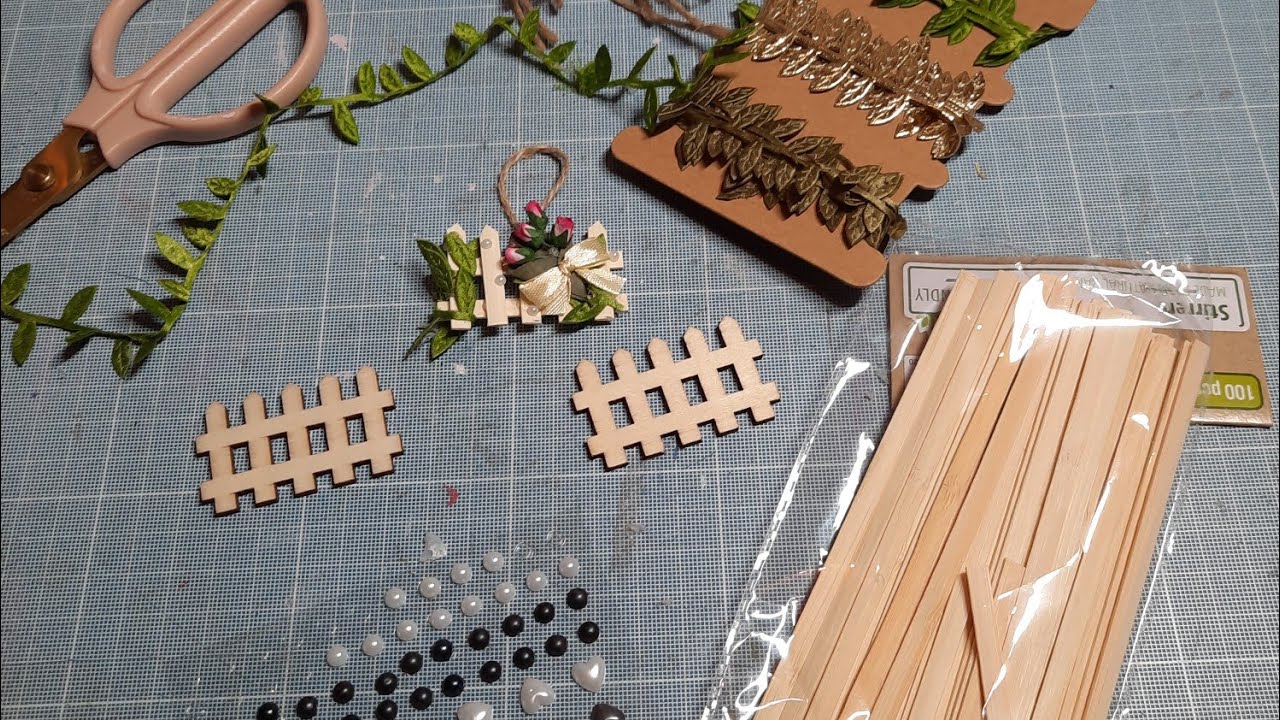 Tuto Petite Barrière pâques facile + déco