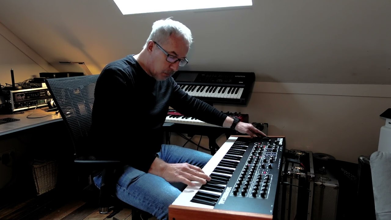 Queen - Scandal (Synth  Improvisation) with Sequential Prophet Rev2-16