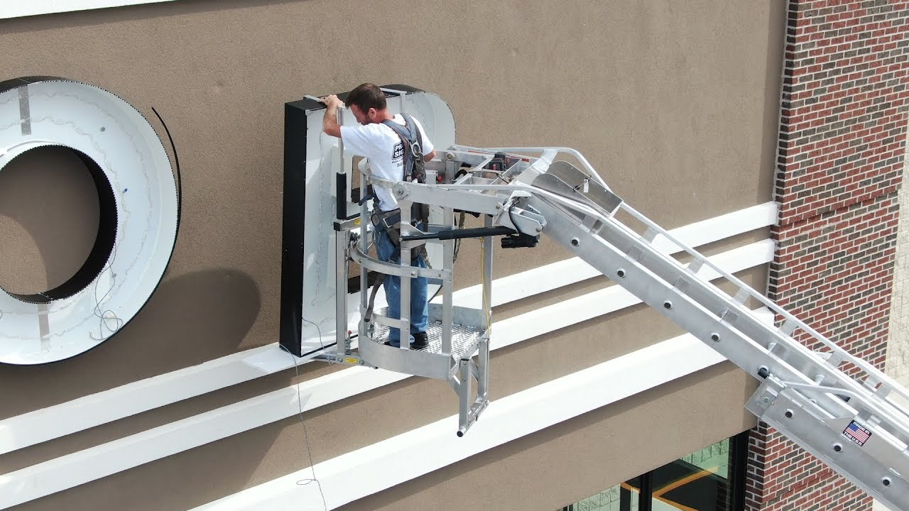 Van Ladder Chariot Bucket - Precision Signs Testimonial