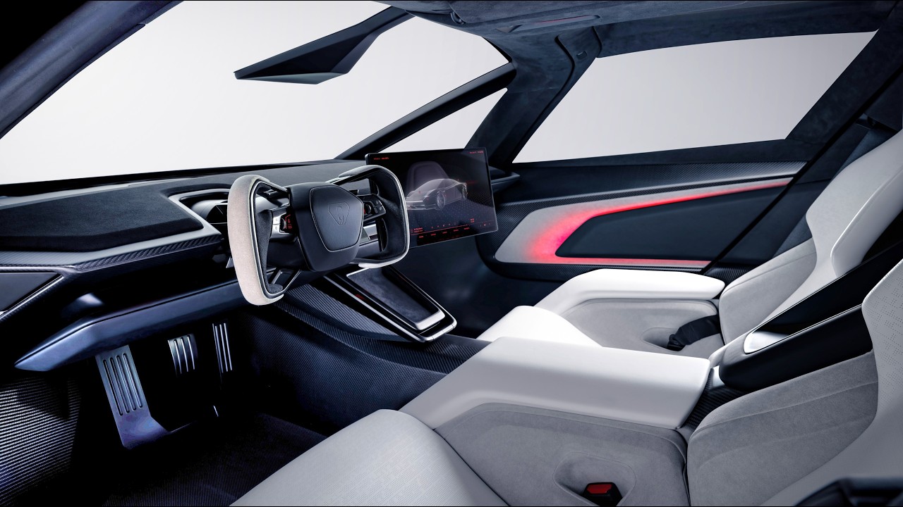 All New 2028 Tesla Roadster - INTERIOR