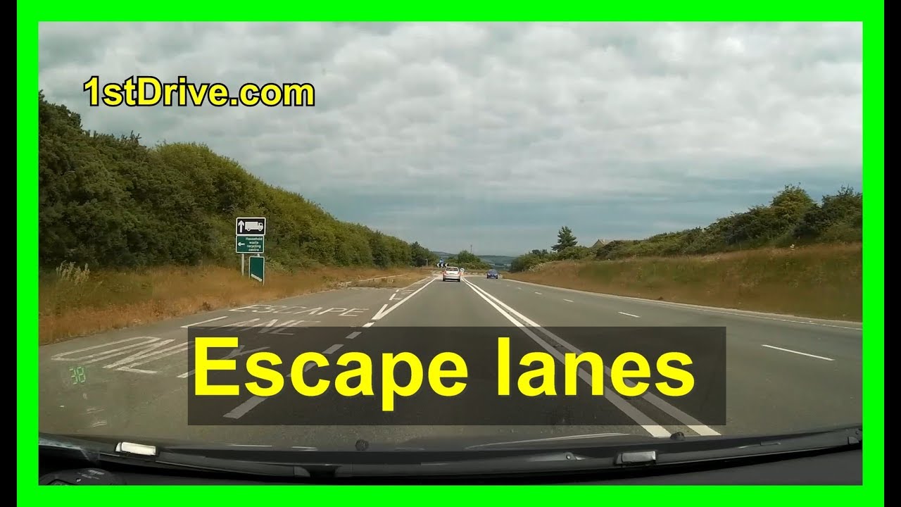 Driving in Cornwall - escape lanes, solid lines + movie trivia!