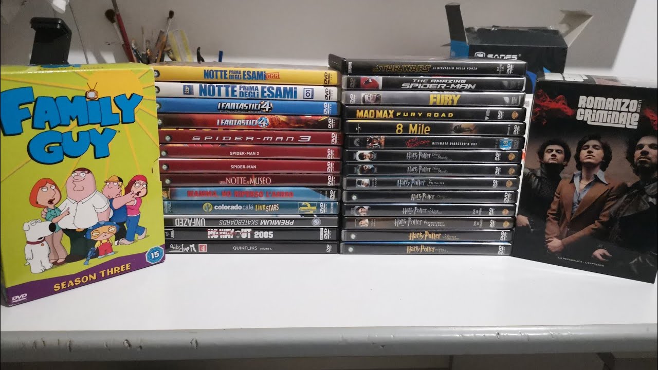 La mia collezione di DVD
