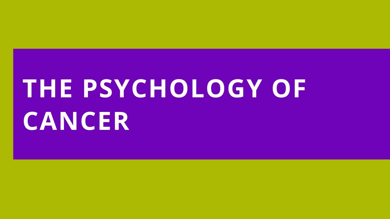 Audio Read: The Psychology of Cancer