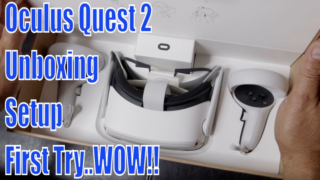 Oculus Quest 2 Unboxing, Setup First Time Quest User