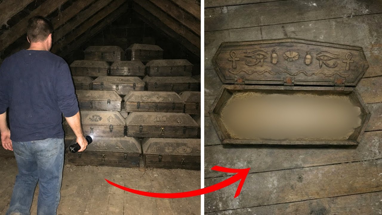 [Full Story] Man Found Child Coffins in Inherited Attic, Opened one and Began to Cry!