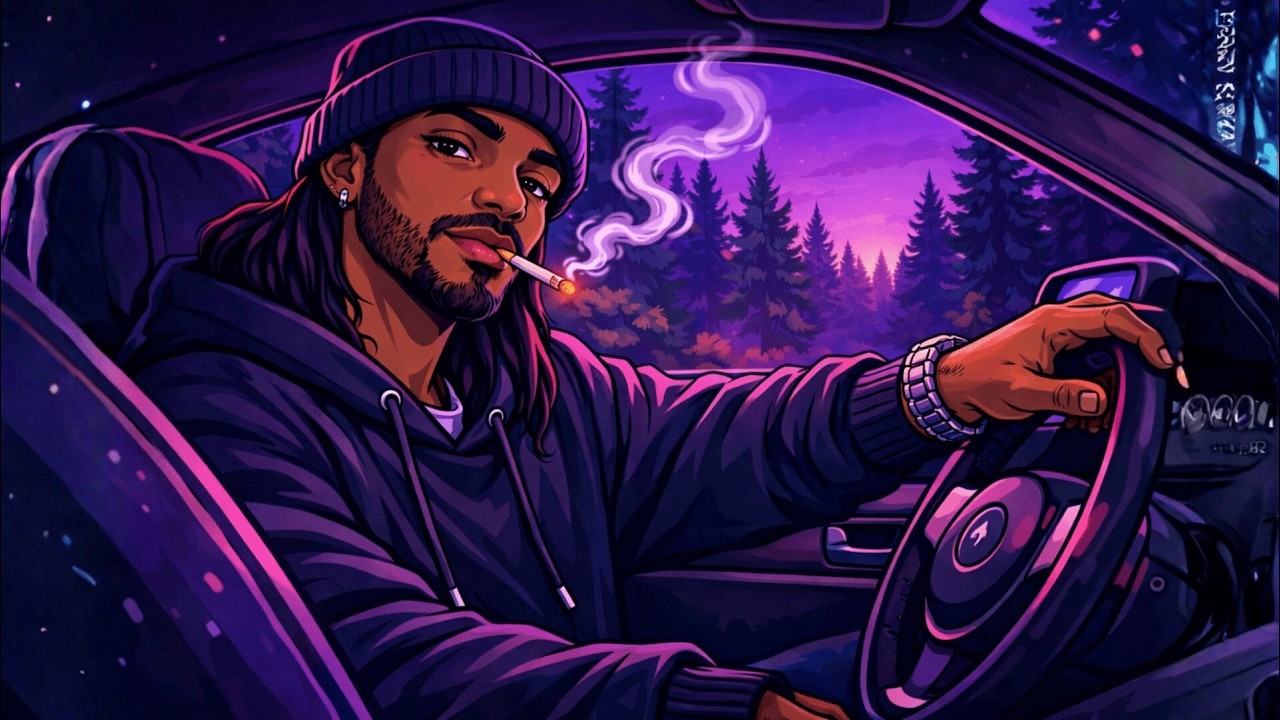 Smoky Chill Rap & Late Night Hip Hop | 420 Vibes Playlist |🌌NightRide Mood