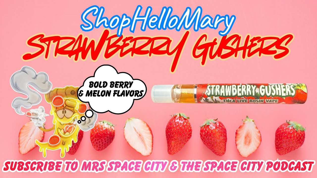 ShopHelloMary Strawberry Gusher Review 🍓🍉🍈 (Use Code &ldquo;SPACECITY&rdquo;)