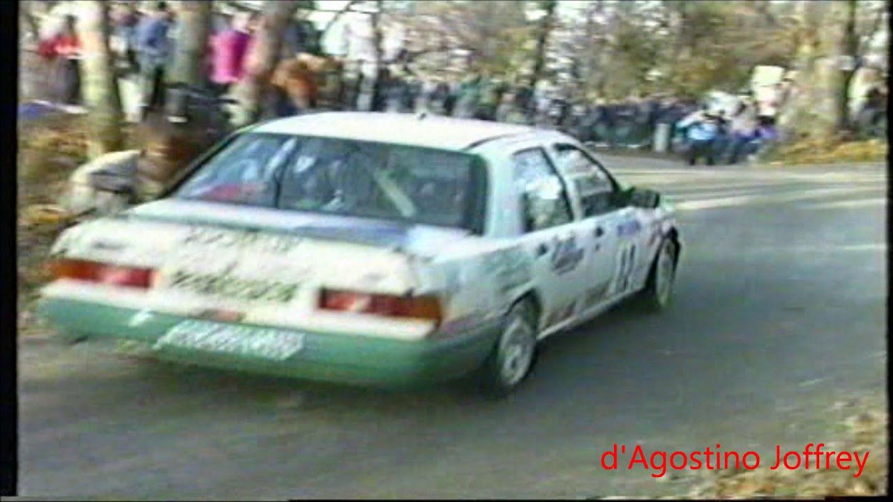 Rallye du Var 1992 . Ragnotti,Oreille,Mauffrey..