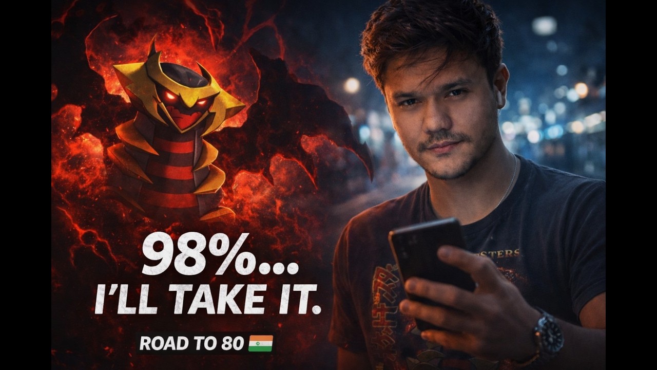 Road to Level 80 in INDIA 🇮🇳 | Giratina Almost HUNDO?! Pokémon GO 2026