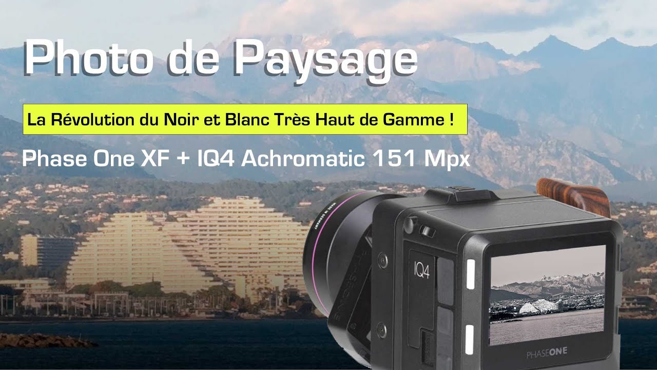 Phase One IQ4 Achromatic : 150 Mpx de Pureté Monochrome