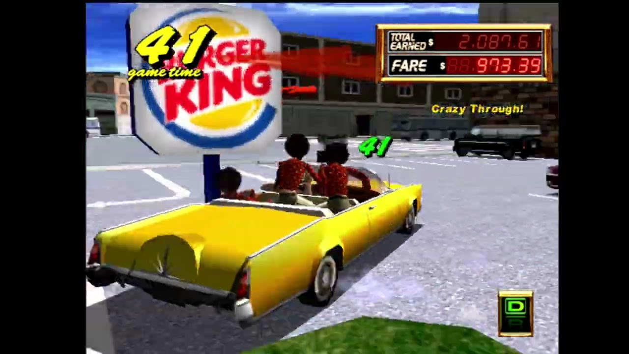 Crazy Taxi 2 Dreamcast Gameplay [No Commentary]