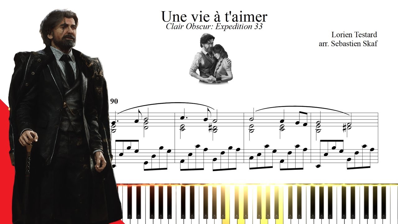 Une vie à t'aimer (full) piano cover  |  Clair Obscur: Expedition 33