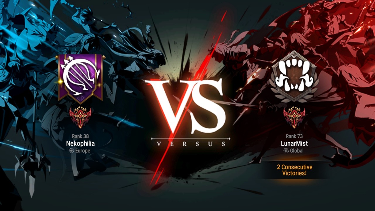 Epic Seven - Rank 1 Guild War - Nekophilia vs LunarMist