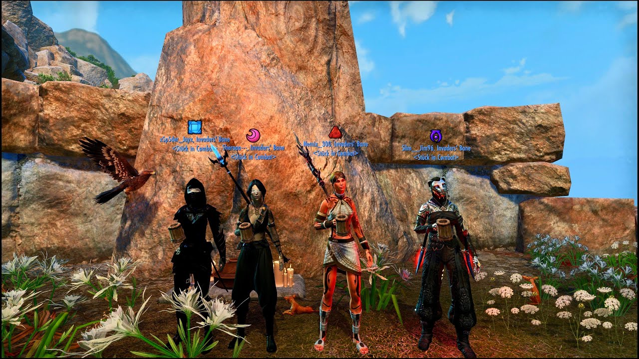 ESO Earthen Root Enclave Trifecta | Invader's Bane | Healer POV U48