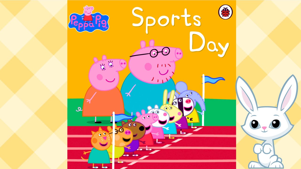 Peppa Pig - Sports Day | Fun Read Aloud Audiobook for Kids | Picture Book Story