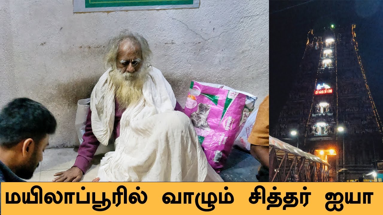 மயிலாப்பூரில் வாழும் சித்தர் ஐயா | Travel To Siddha Samadhi