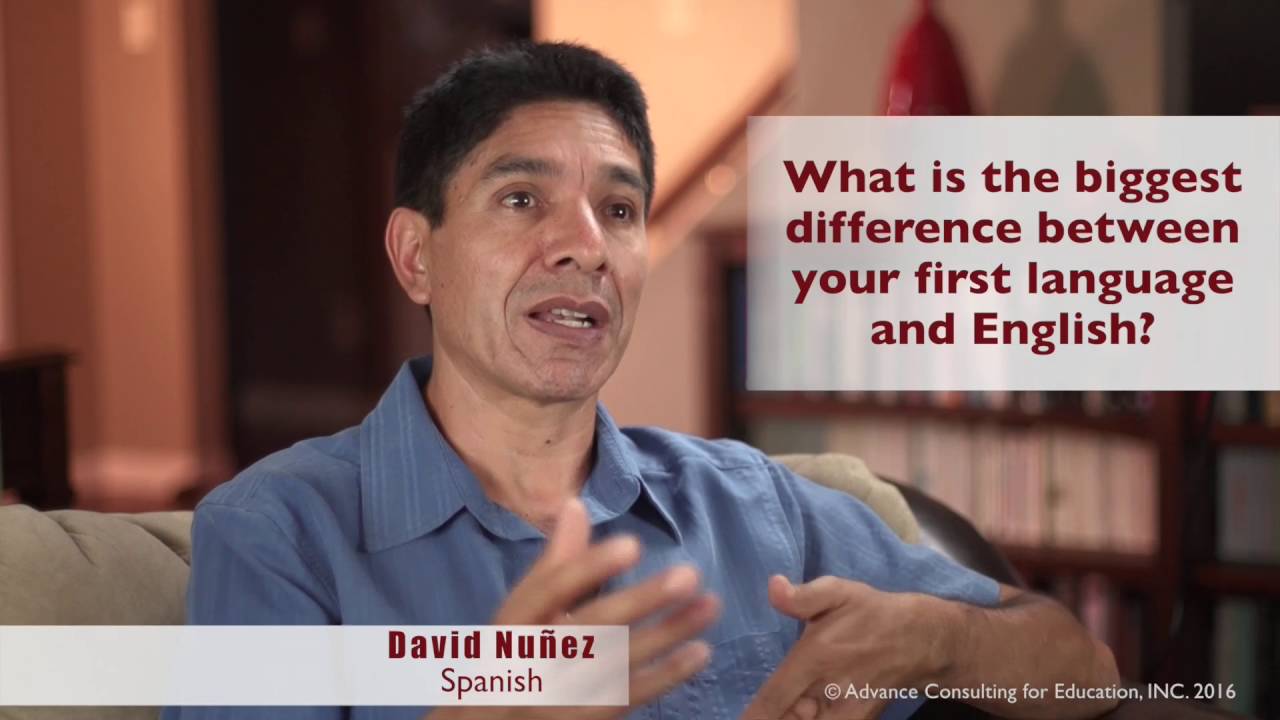 ESL Student Interviews:  First Language Background - Sneak Peek