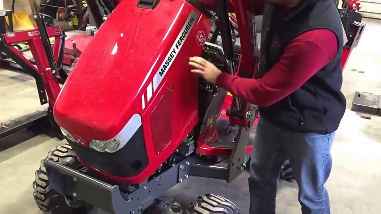 How to install a block heater to your tractor - Massey Ferguson GC series1