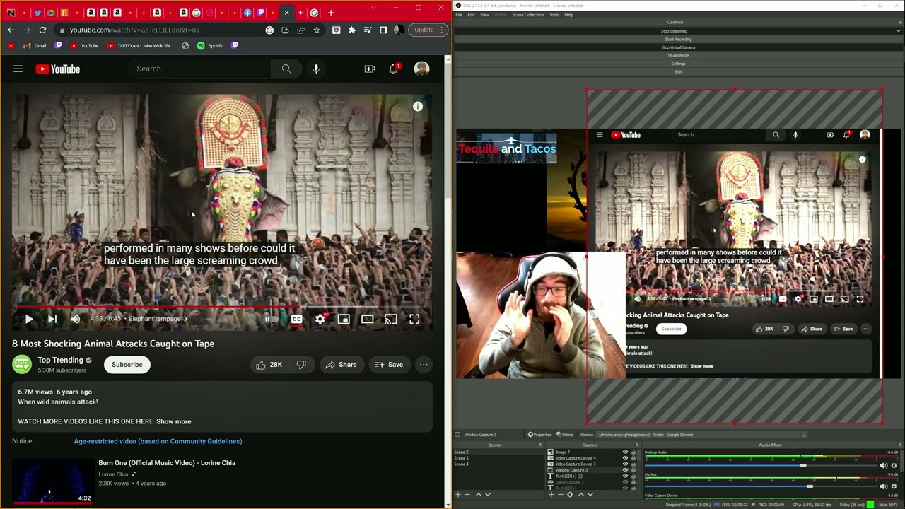 TequilandTacos Reaction On Twitch Live Streams LMAO