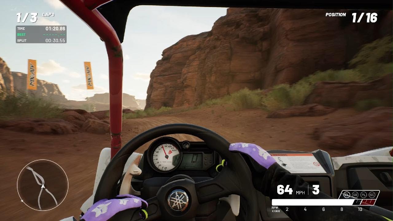 MX vs ATV Legends Wagon Train UTV Race Win