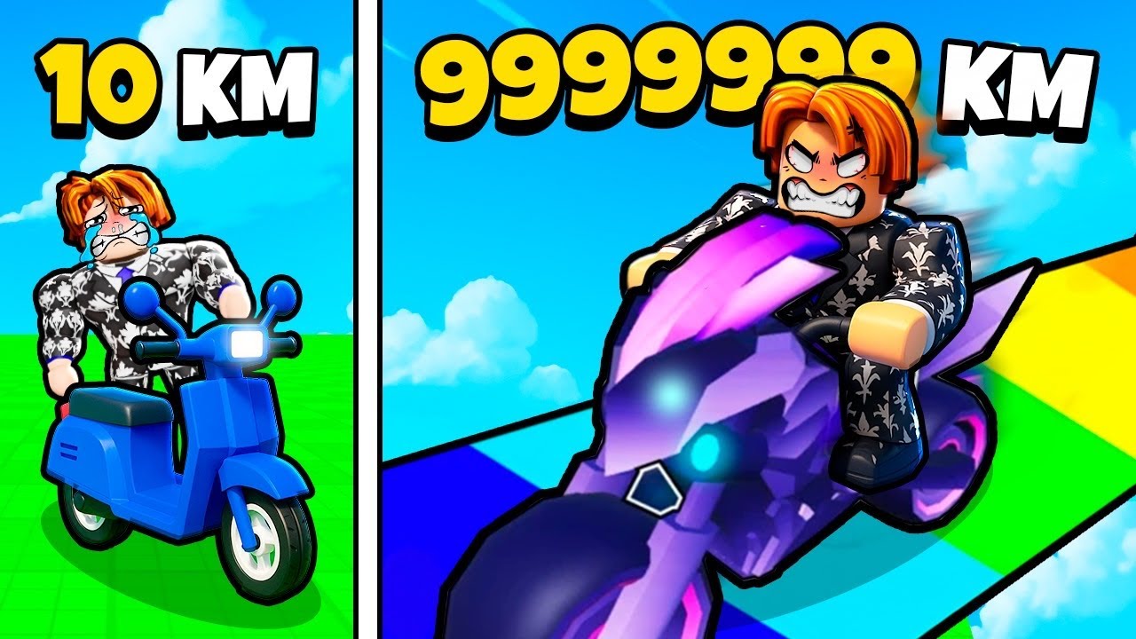 CRIEI A MELHOR MOTO DO MUNDO COM ROBUX INFINITO MAIS VELOZ QUE O FLASH 😱😱🤑🤑