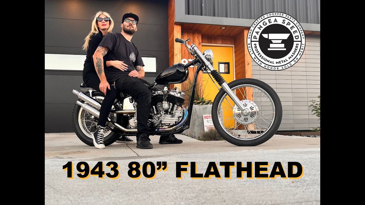 Pangea Choppers 1943 UL 80in Flathead Chopper