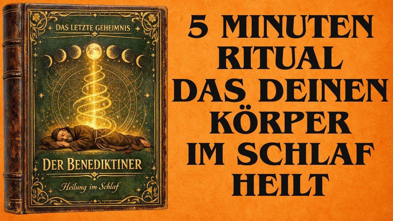 Letztes Geheimnis der Benediktiner: 5 Minuten-Vor-Schlafritual, das Körper im Schlaf heilt (Hörbuch)