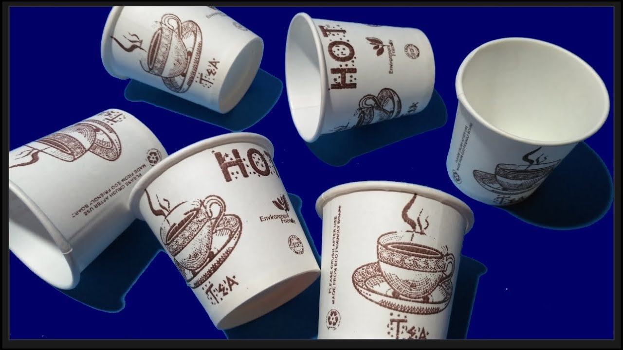Teaching aid from paper cup. Number cards from 1 to 10.चाय के कप से बनाइए शैक्षणिक साहित्य 1  से 10