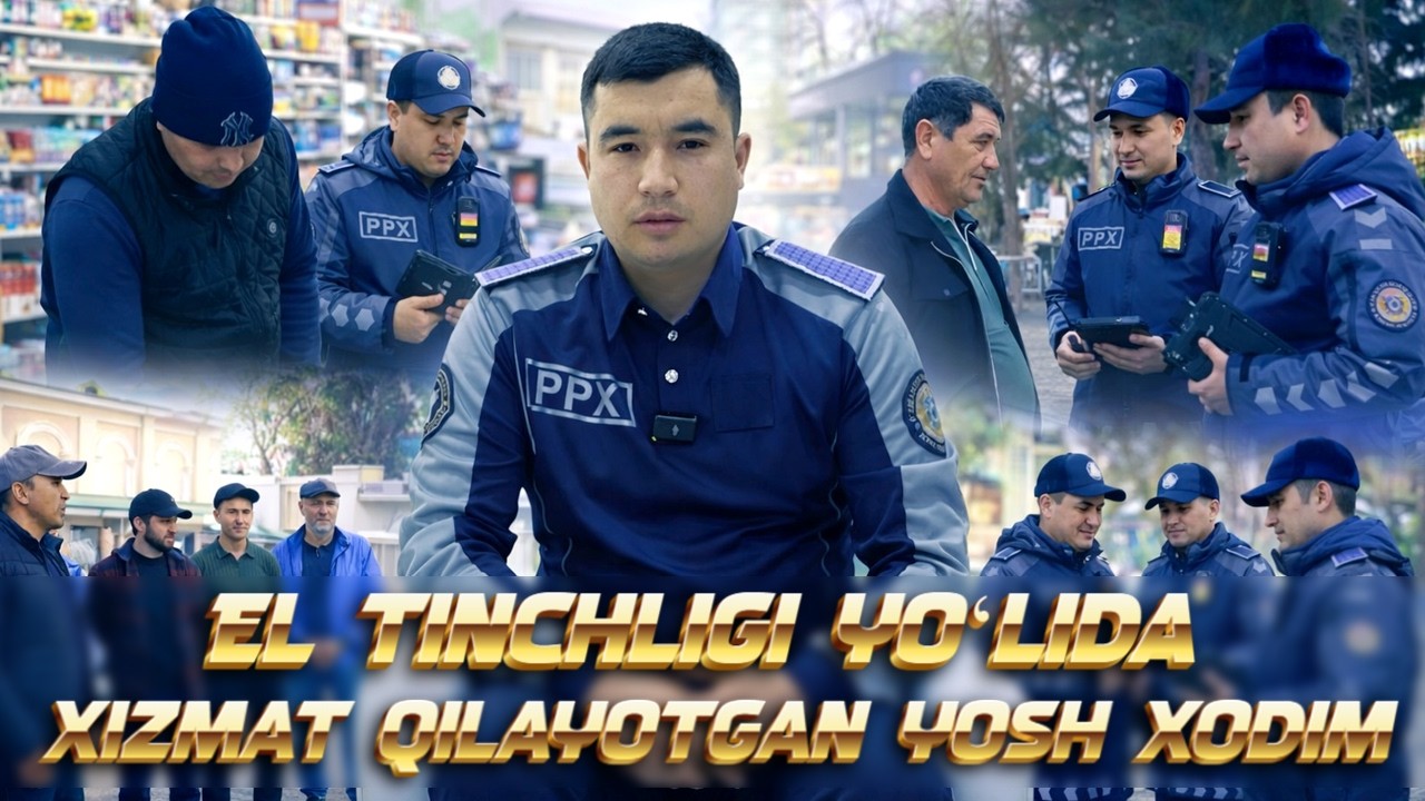 El tinchligi yoʻlida xizmat qilayotgan yosh xodim — safdor Sherbek Boyqoʻziyev