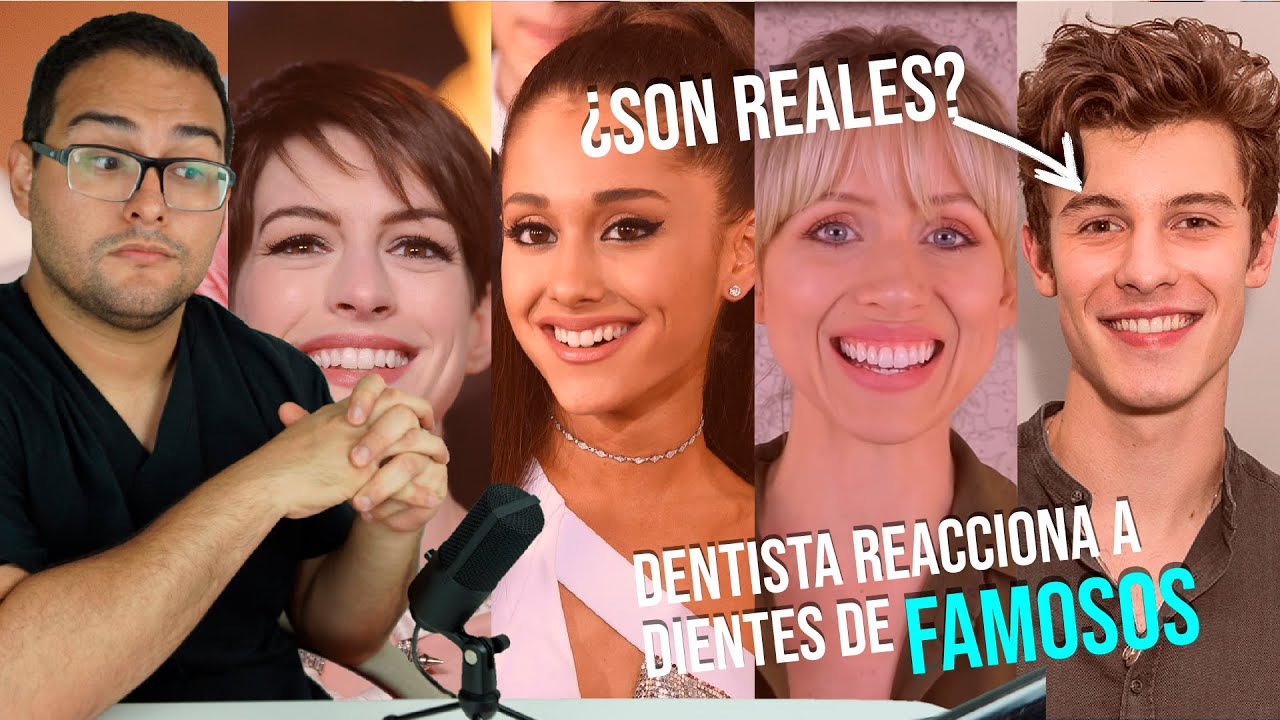 DENTISTA REACCIONA A DIENTES DE FAMOSOS #2 🔥 / Shawn Mendes / Superholly / Ariana Grande