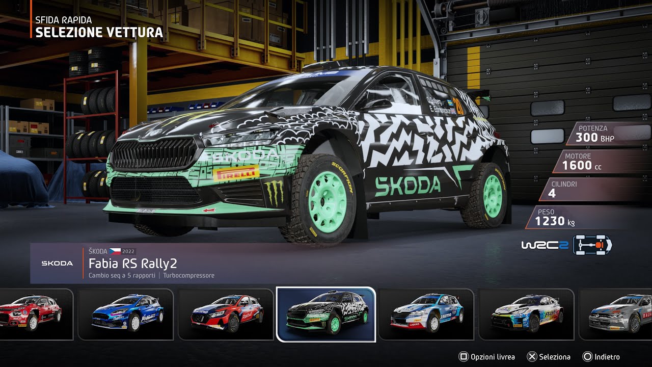 EA SPORTS™ WRC 24 RALLY IBERIA SKODA FABIA RS WRC2