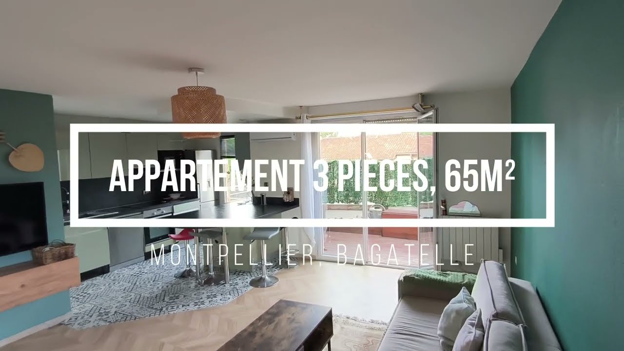 Appartement 3 pièces, Montpellier