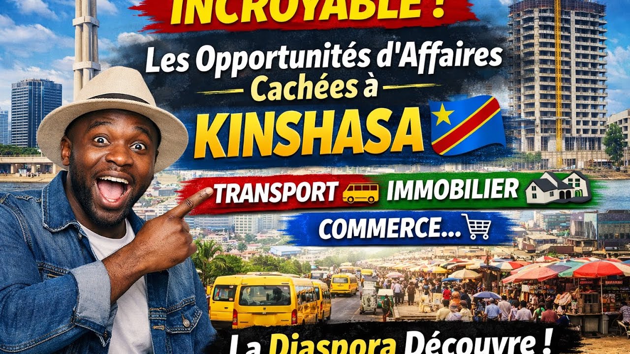 LES OPPORTUNITÉS QUE J’AI TROUVÉ À KINSHASA 