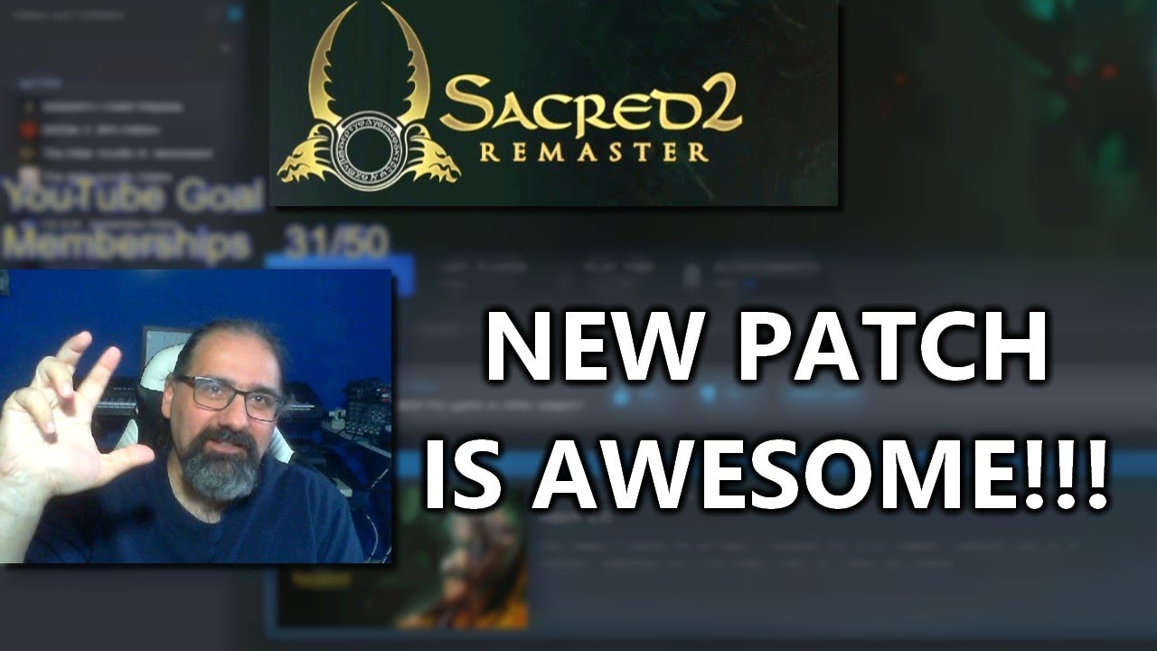 НОВЫЙ патч SACRED 2 Remaster - МОЩНЫЙ!!!