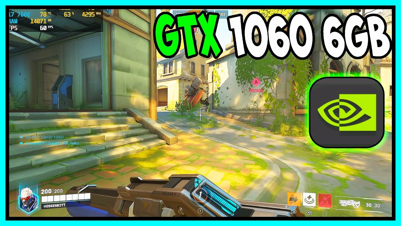 Overwatch 2 Benchmark Epic Settings 1060 6GBS 16GB RAM I7 7800