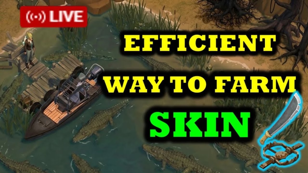 Efficient Way To Farm Skin 🐊🐊🐊