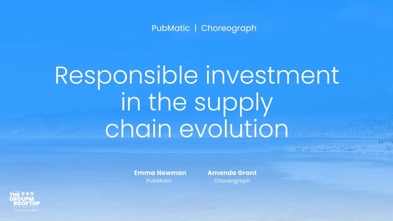 Responsible Investment in the Supply Chain Evolution feat. PubMatic