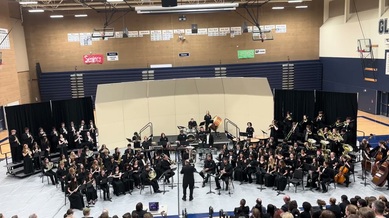 Dallas Brass with Glacier Peak High School Band at GPHS 