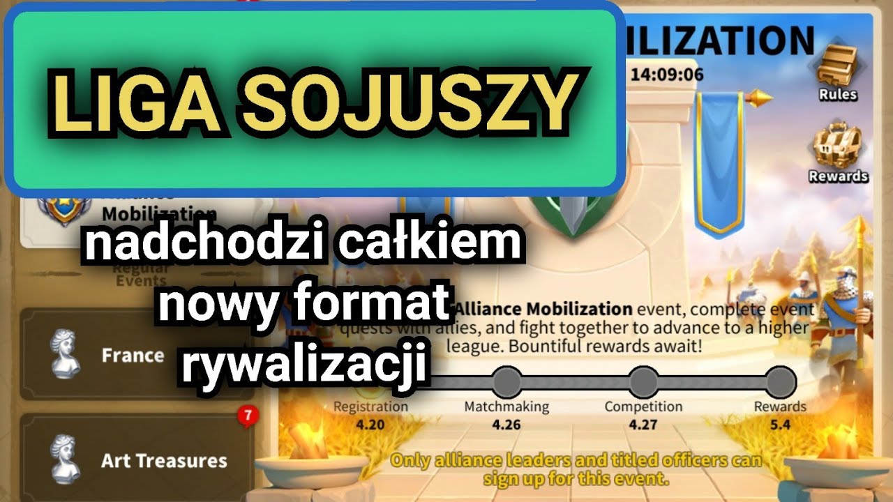 ZGROMADZENIE SOJUSZU czy to forma og&oacute;lnoświatowej Ligi Sojuszy w Rise of Kingdoms?