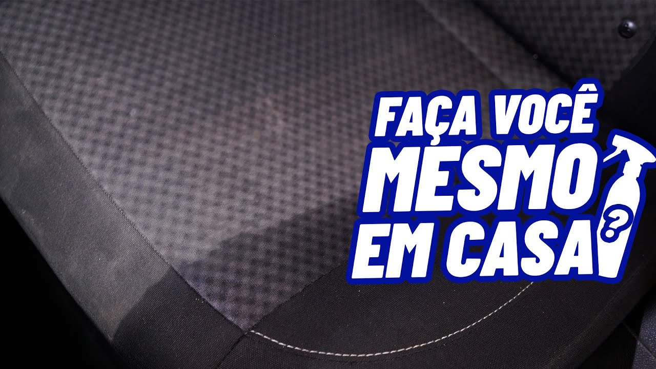 COMO LIMPAR BANCO DO CARRO SEM EXTRATORA?? FAÇA VOCÊ MESMO EM CASA