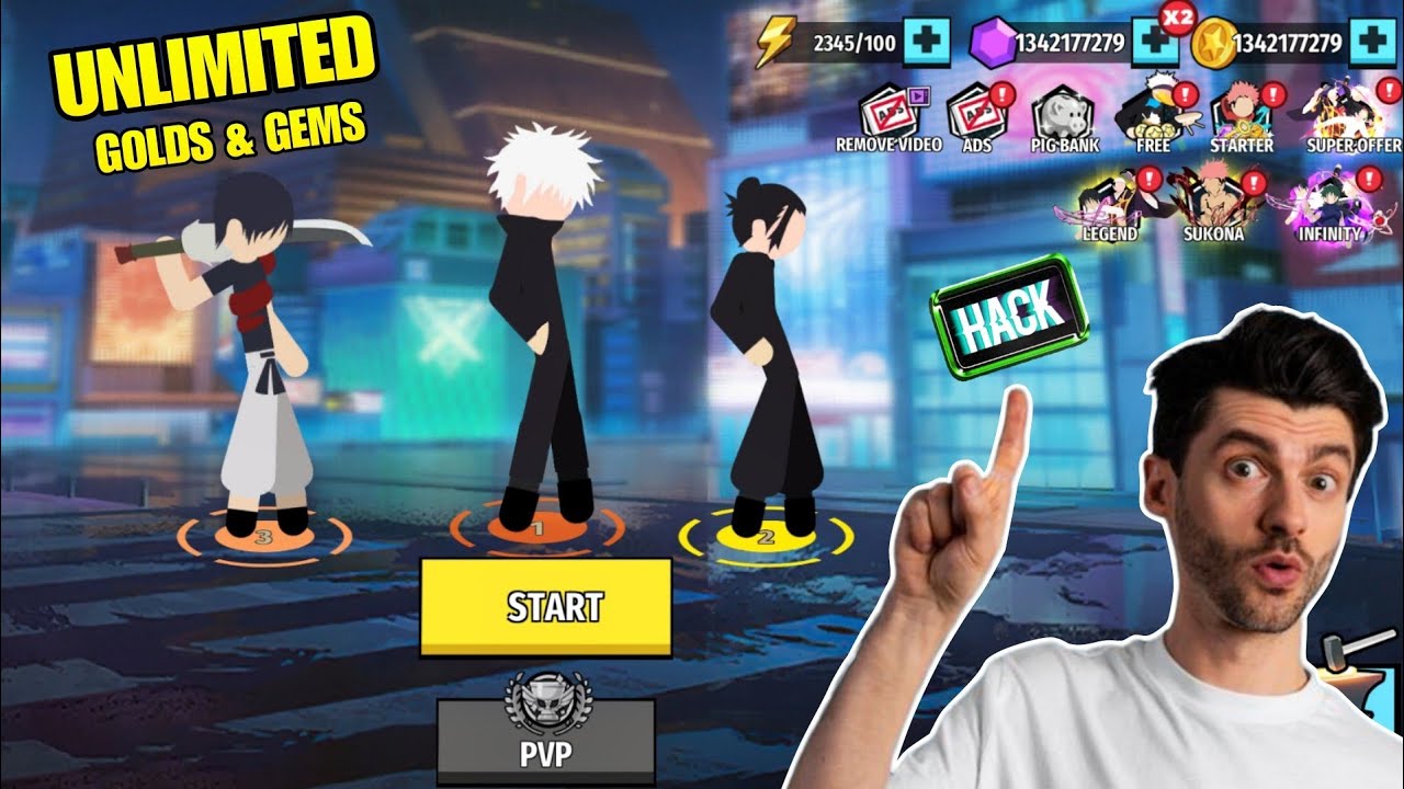 Stickman Crused Phantom Fight Mod Apk 😳