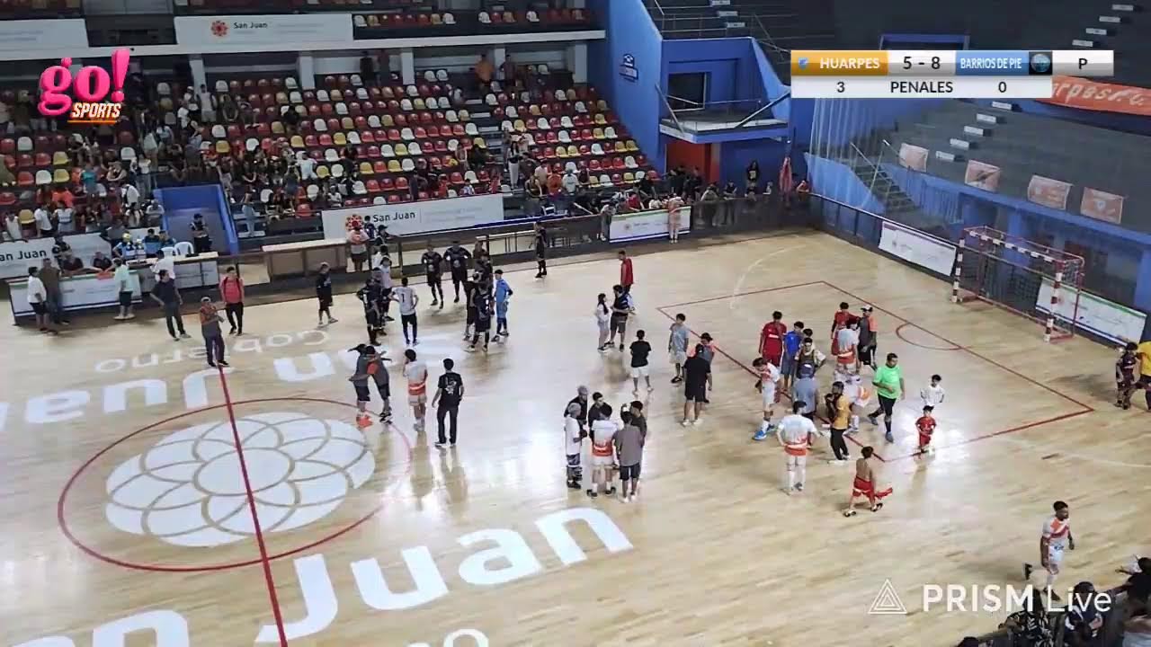 Liga Sanjuanina de Futsal

Primera Masculino

Final Primera Vuelta

Huarpes vs Barrios de Pie