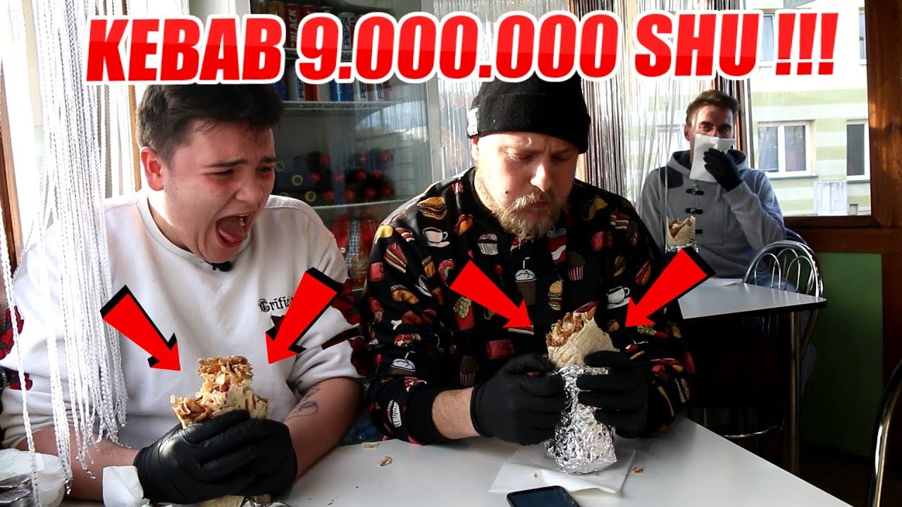 NAJOSTRZEJSZY KEBAB W POLSCE CHALLENGE 9,000,000 SHU