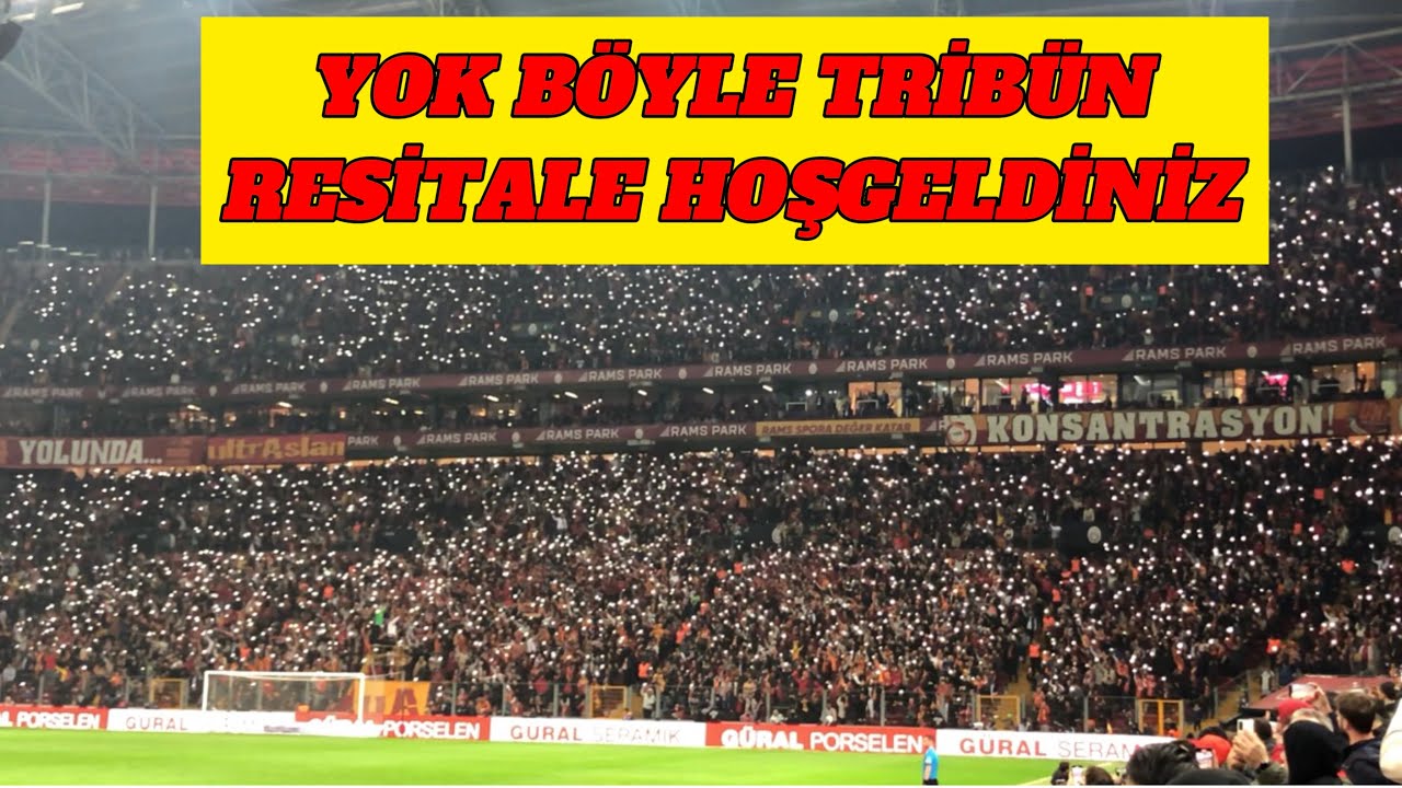 50 Bin Kişi Tek Ses “Şampiyonsun Galatasaray” ultrAslan / Çaykur Rizespor